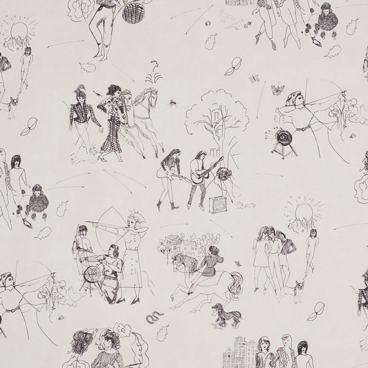 Schumacher | Toile de Femmes wallcovering - 5011080