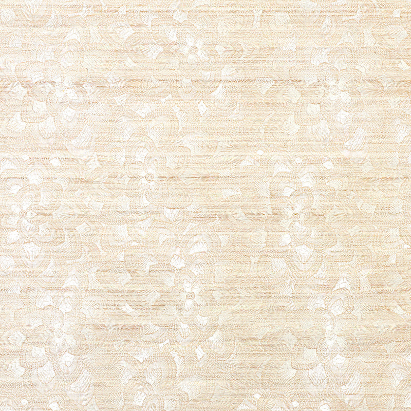 Schumacher | Lotus Embroidery Sisal wallcovering - 5011210