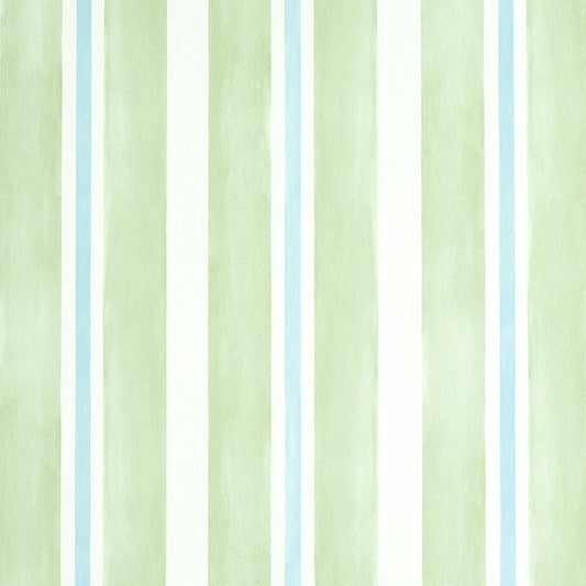 Schumacher | Watercolor Stripe wallcovering - 5011570