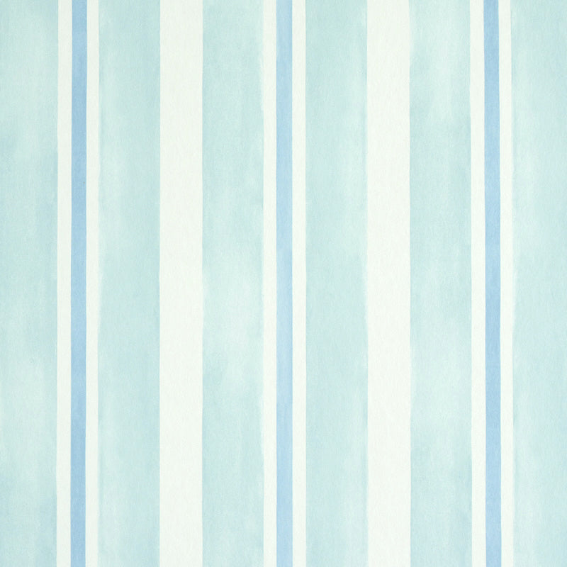 Schumacher | Watercolor Stripe wallcovering - 5011571