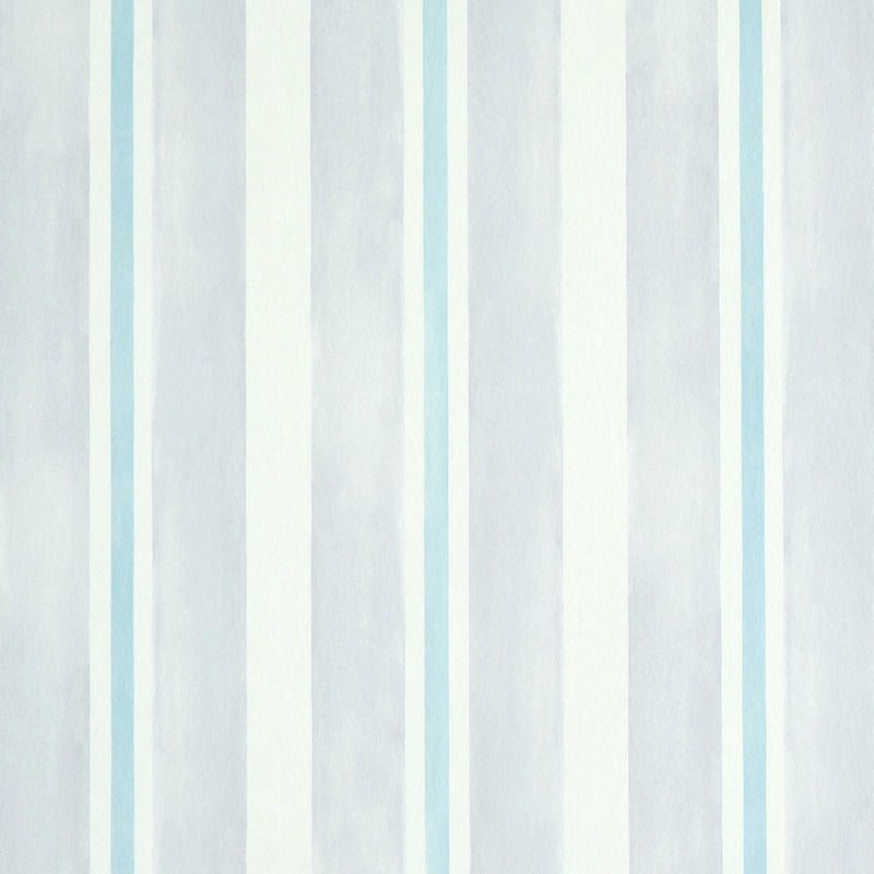 Schumacher | Watercolor Stripe wallcovering - 5011572