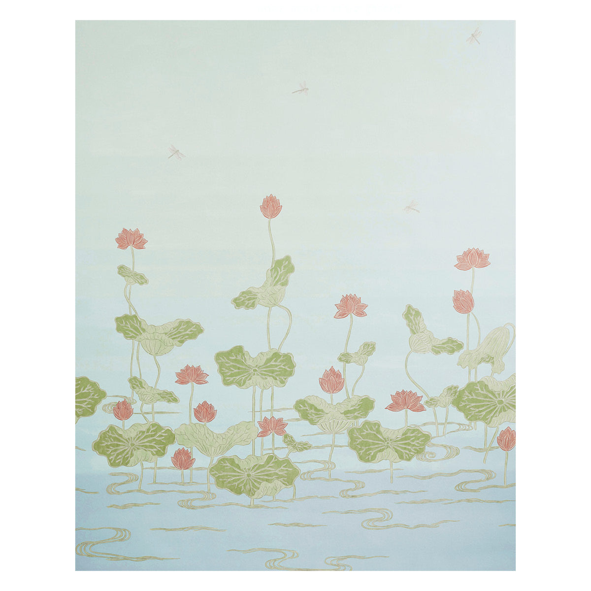 Schumacher | Kireina Lotus Panel Set wallcovering - 5011692