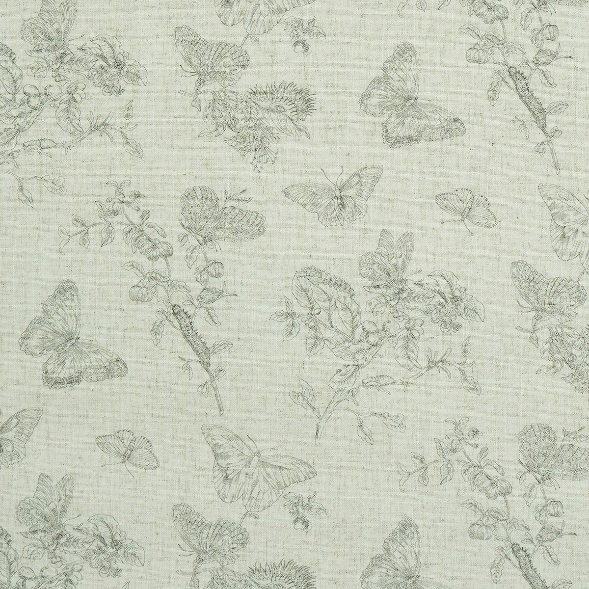 Schumacher | Baudin Butterfly Linen wallcovering - 5011830