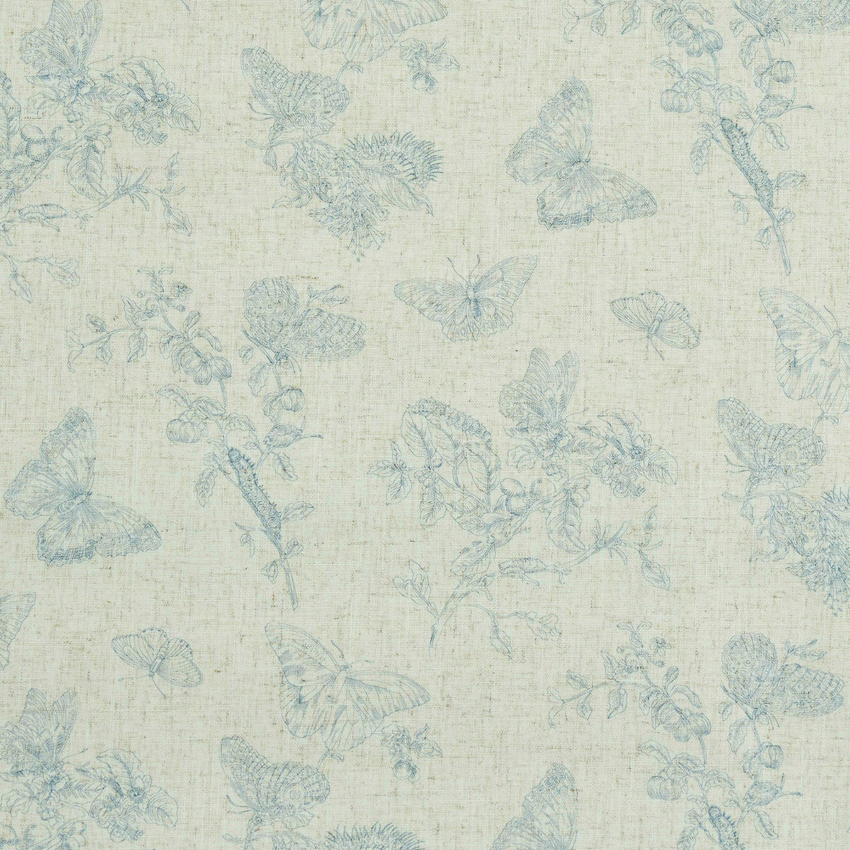 Schumacher | Baudin Butterfly Linen wallcovering - 5011831