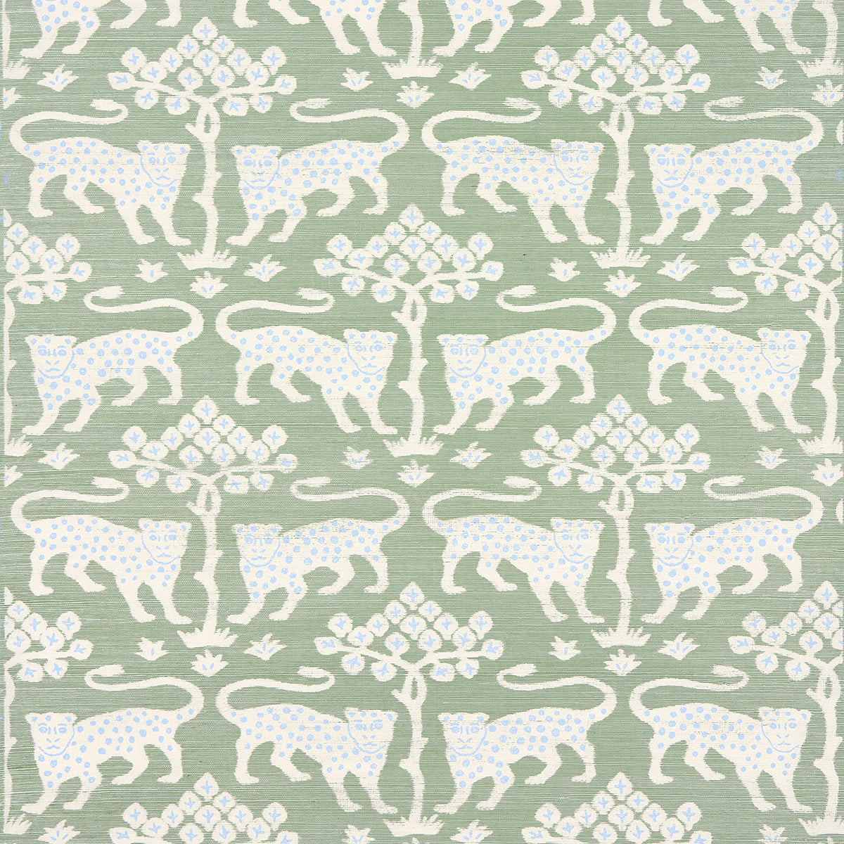 Schumacher | Woodland Leopard Sisal wallcovering - 5012300