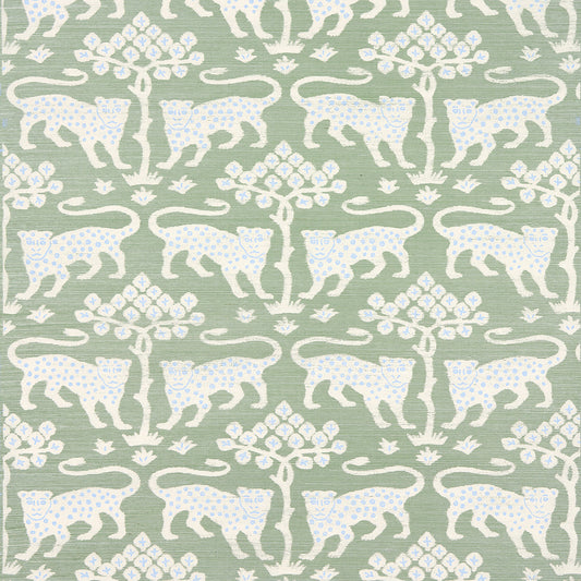 Schumacher | Woodland Leopard Sisal wallcovering - 5012300