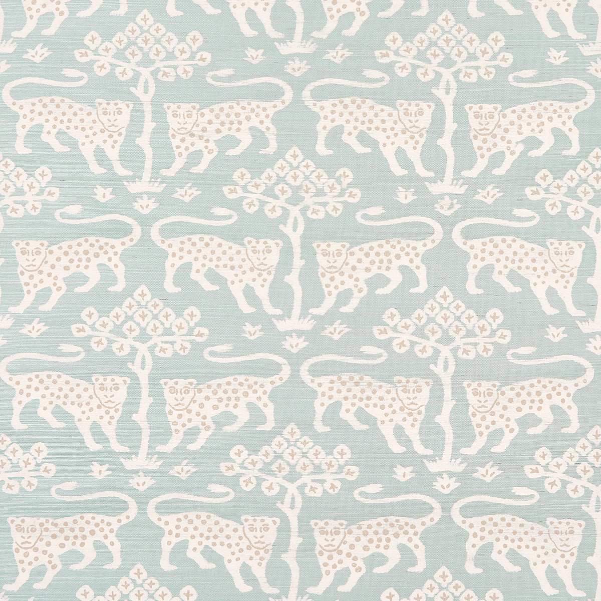 Schumacher | Woodland Leopard Sisal wallcovering - 5012301