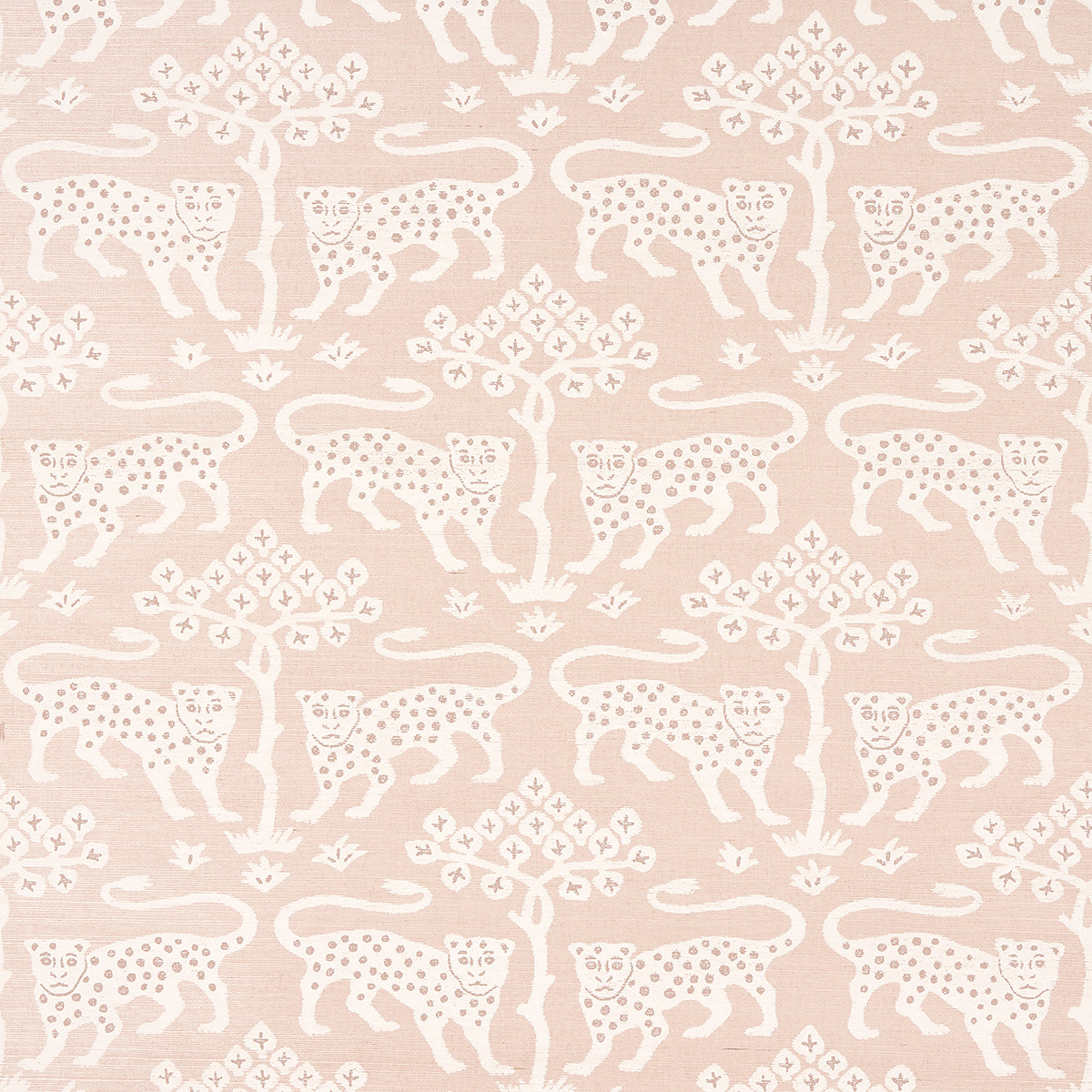 Schumacher | Woodland Leopard Sisal wallcovering - 5012302