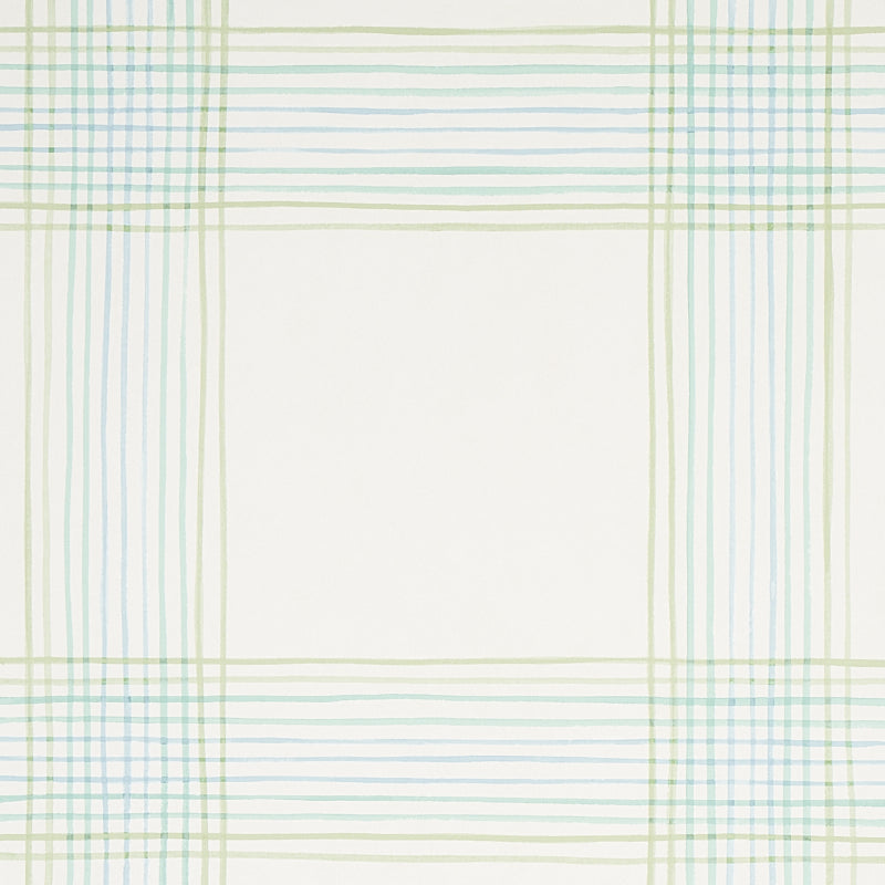 Schumacher | Minerva Plaid wallcovering - 5012370