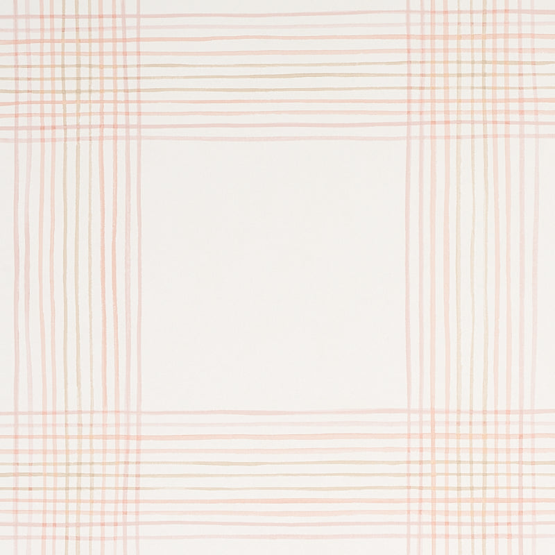 Schumacher | Minerva Plaid wallcovering - 5012372