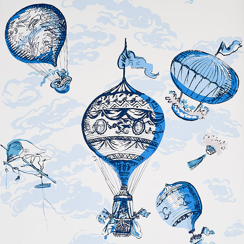 Schumacher | Balloons wallcovering - 5012790