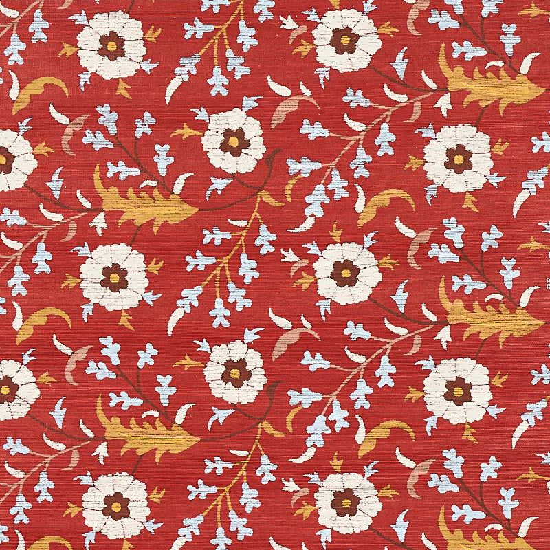 Schumacher | Floralia Sisal wallcovering - 5012832