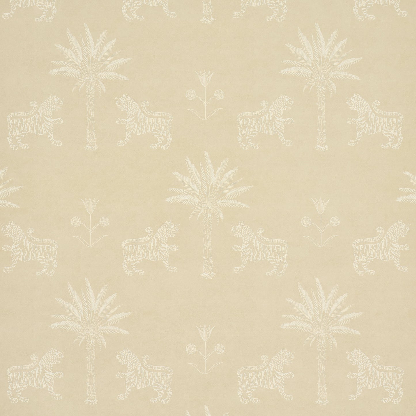 Schumacher | Tiger Palm Silhouette wallcovering - 5012923