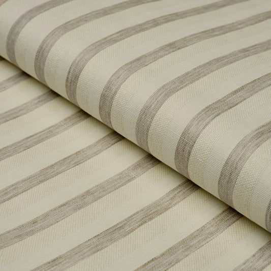 Schumacher | Textured Linen Stripe wallcovering - 5013020
