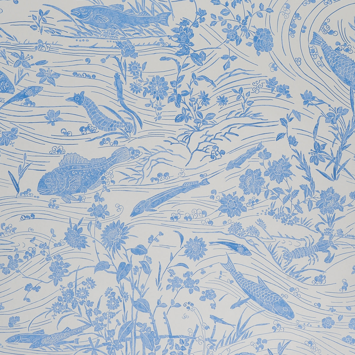 Schumacher | Sea Garden wallcovering - 5013280