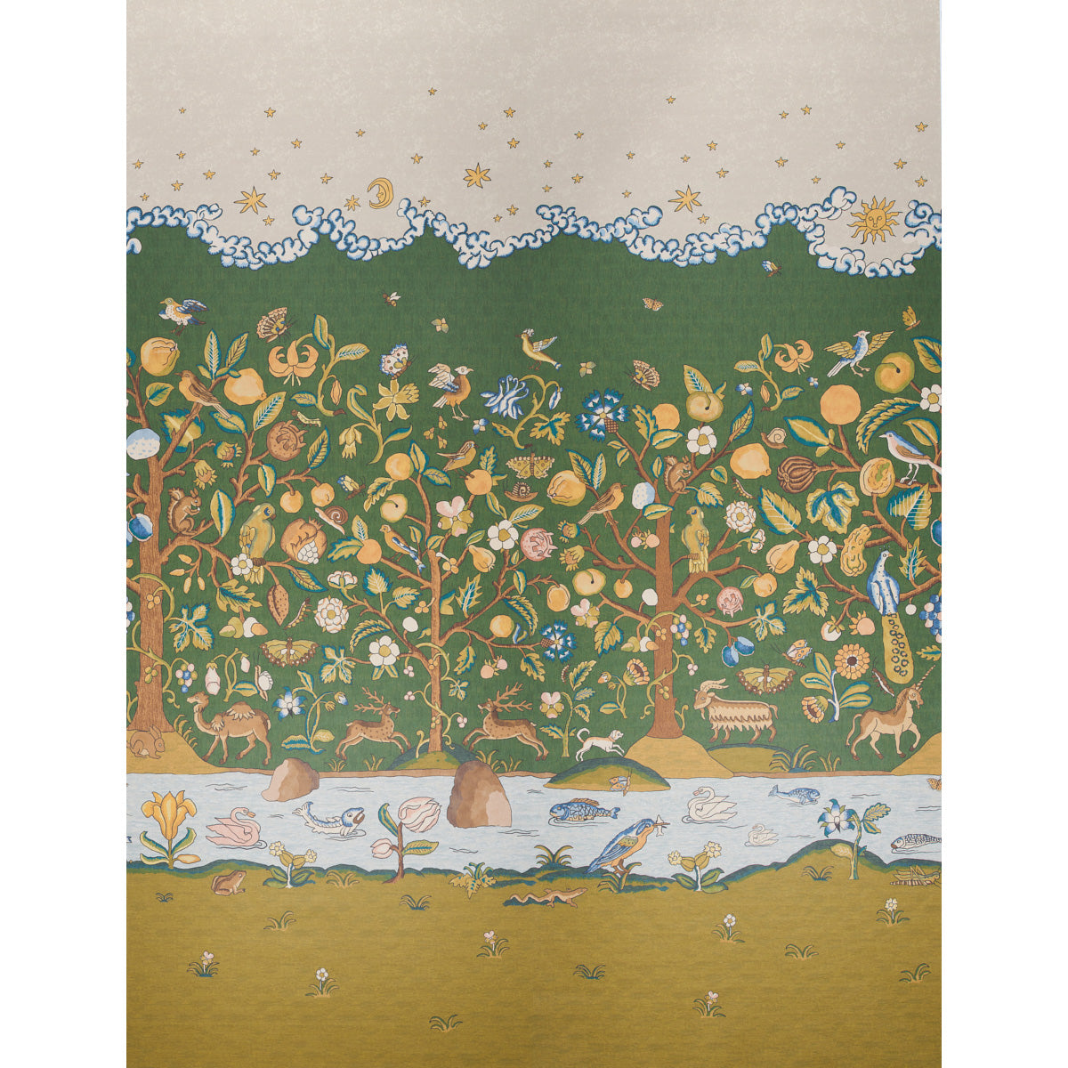 Schumacher | Chaucer's Forest Panel Set wallcovering - 5013290