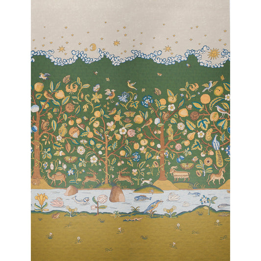 Schumacher | Chaucer's Forest Panel Set wallcovering - 5013290