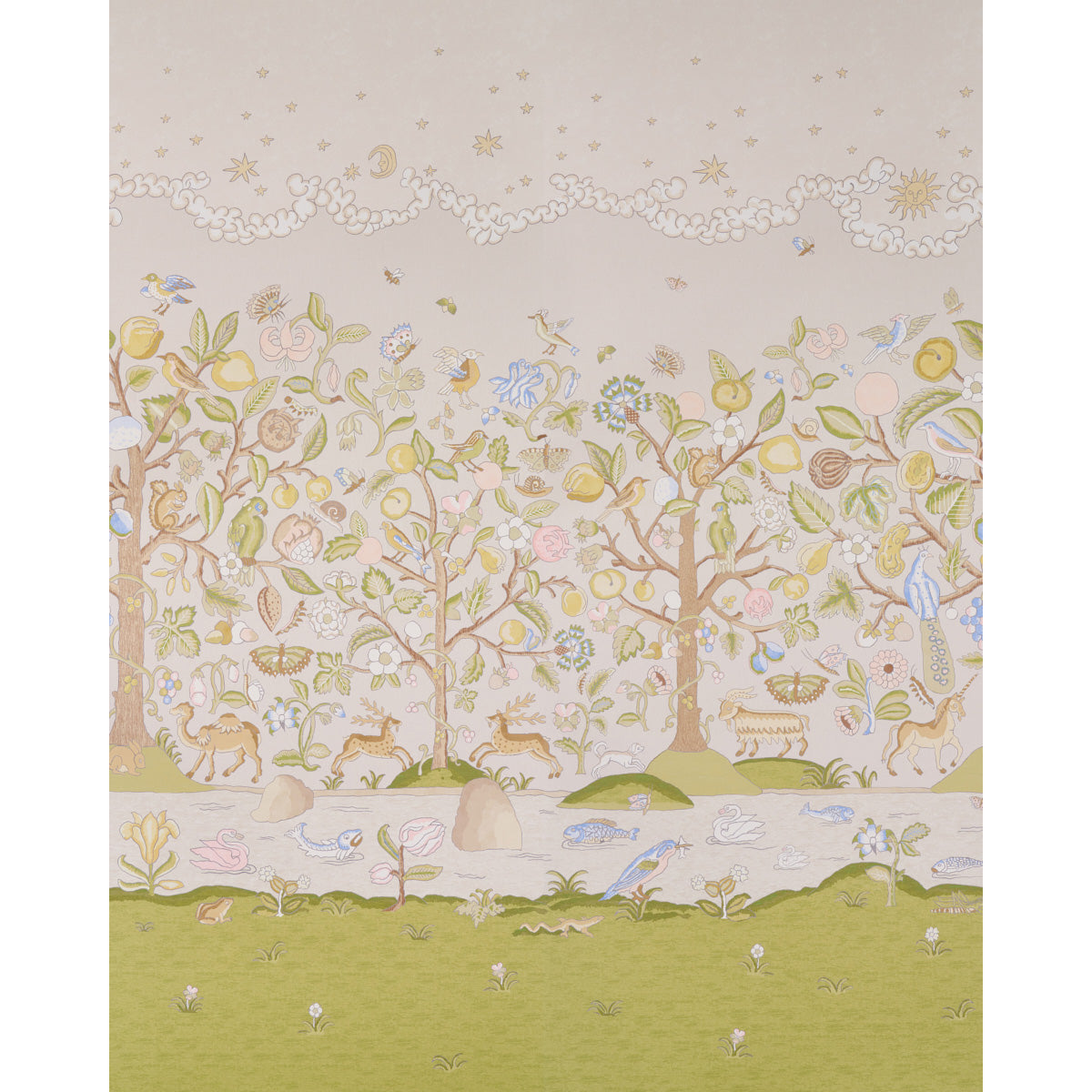 Schumacher | Chaucer's Forest Panel Set wallcovering - 5013291