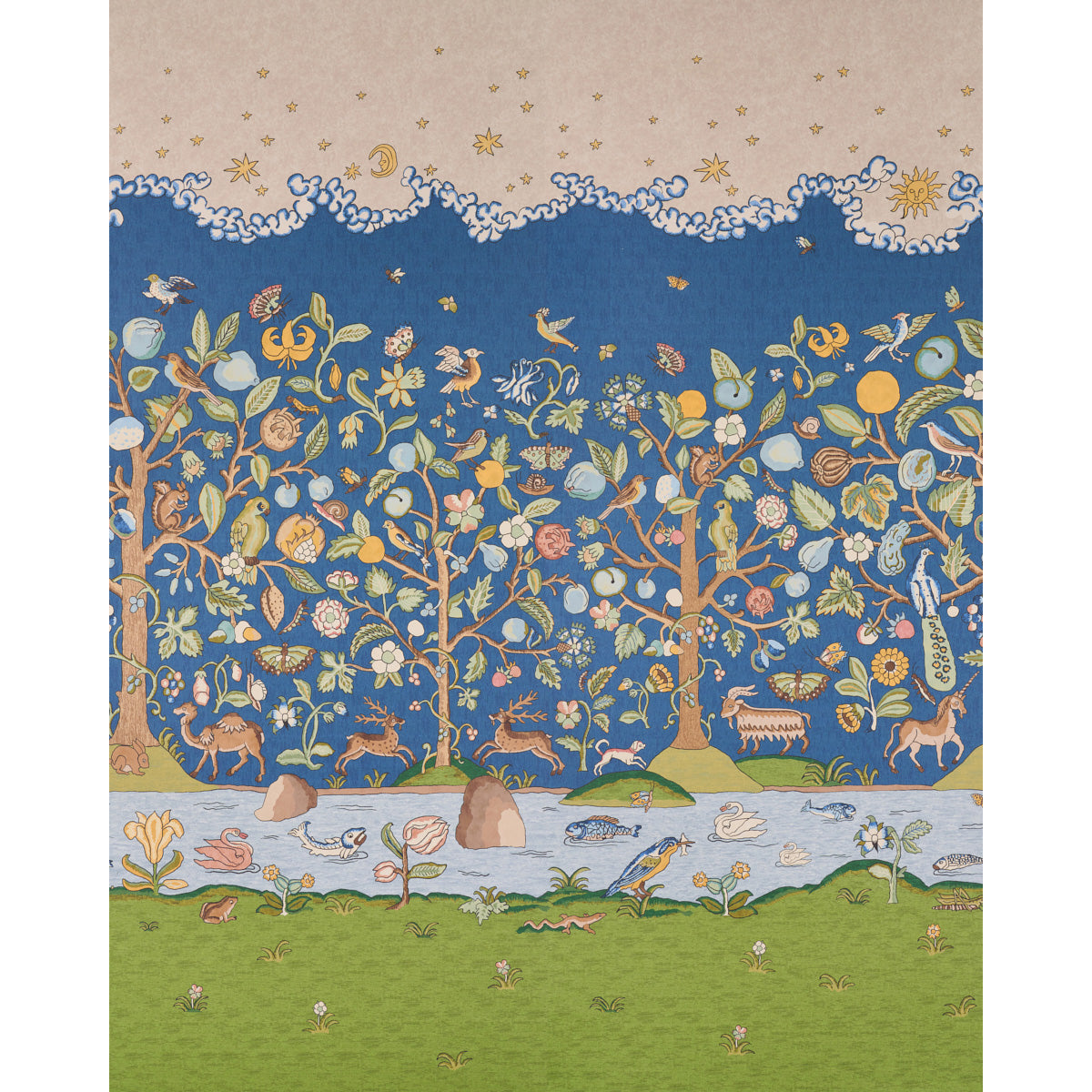 Schumacher | Chaucer's Forest Panel Set wallcovering - 5013292