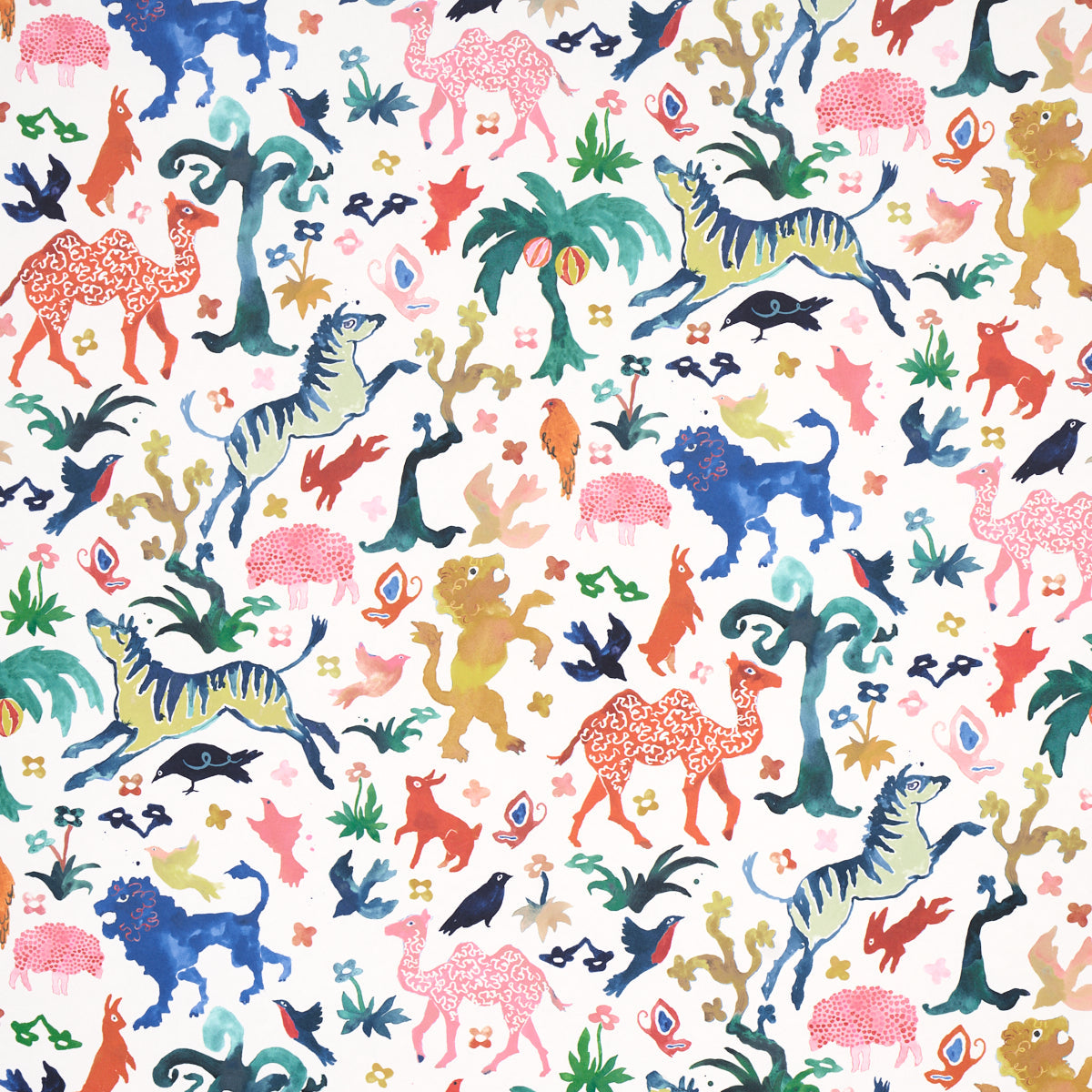 Schumacher | Beasts wallcovering - 5013530