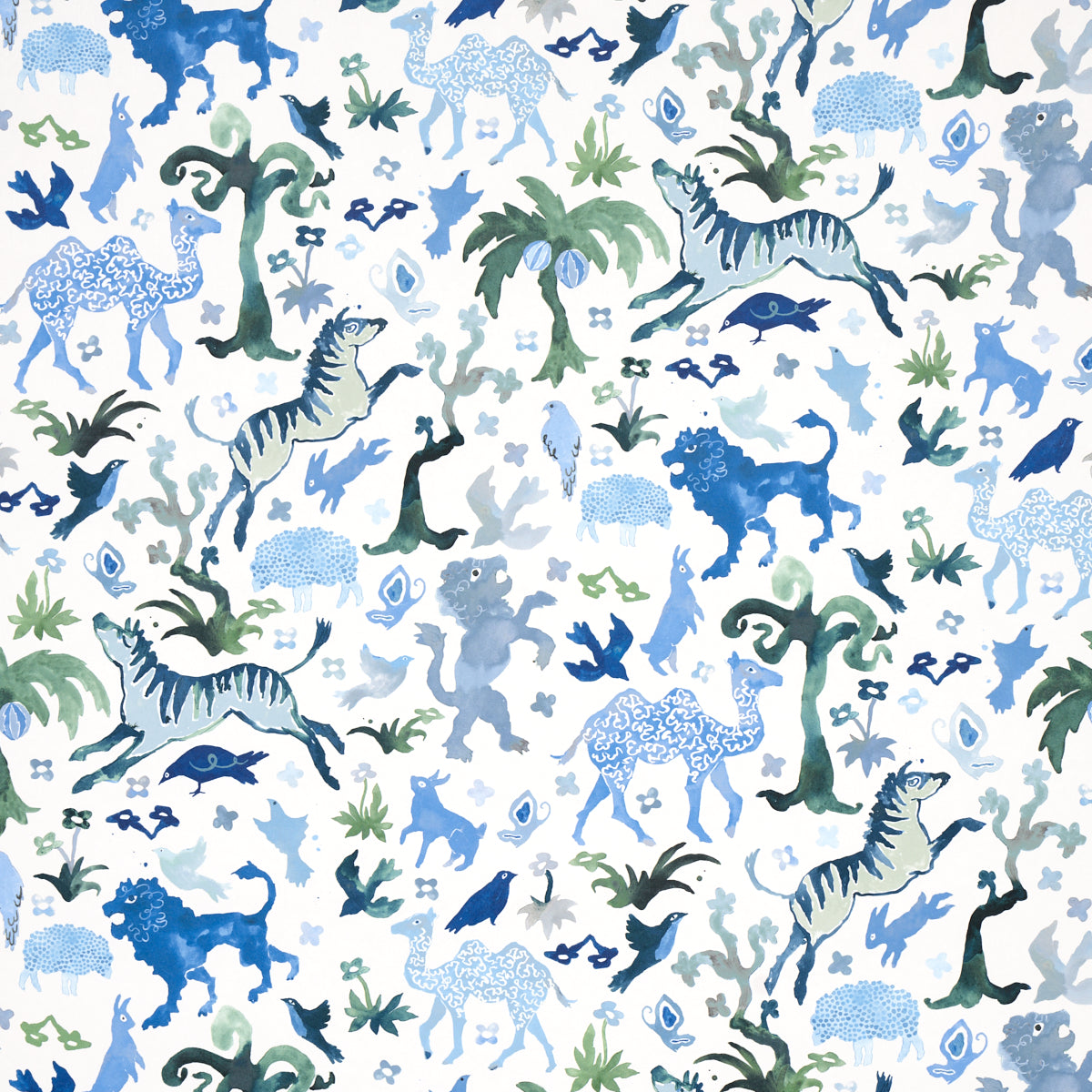 Schumacher | Beasts wallcovering - 5013531