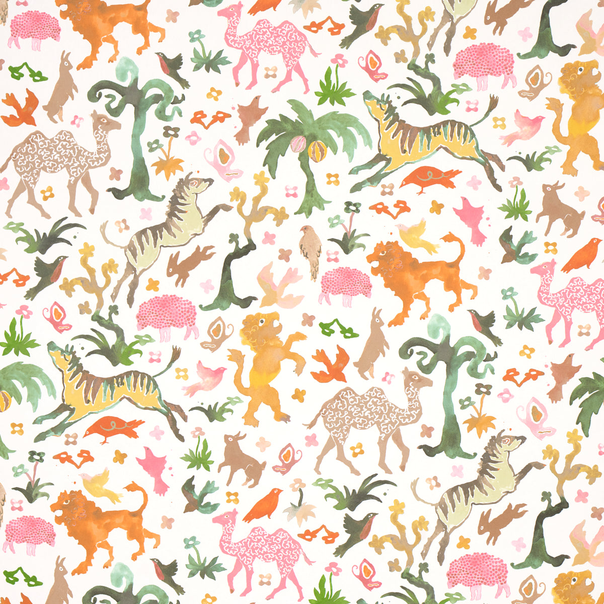 Schumacher | Beasts wallcovering - 5013532
