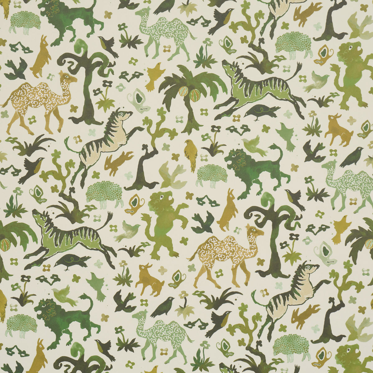 Schumacher | Beasts wallcovering - 5013533
