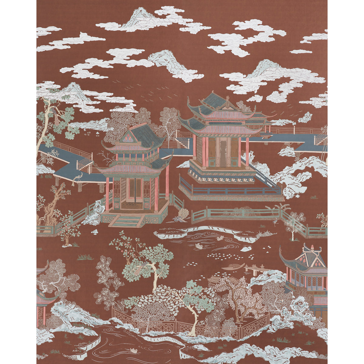 Schumacher | Coromandel Panel Set wallcovering - 5014161