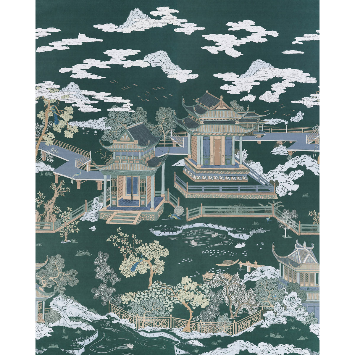 Schumacher | Coromandel Panel Set wallcovering - 5014162
