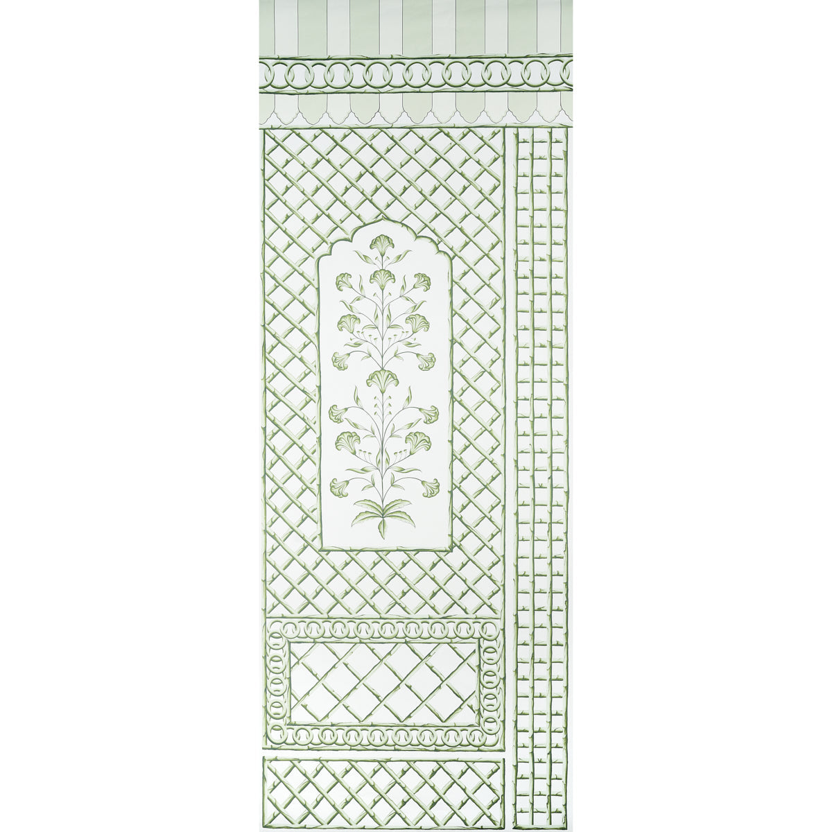 Schumacher | Bamboo Trellis Panel a wallcovering - 5014390