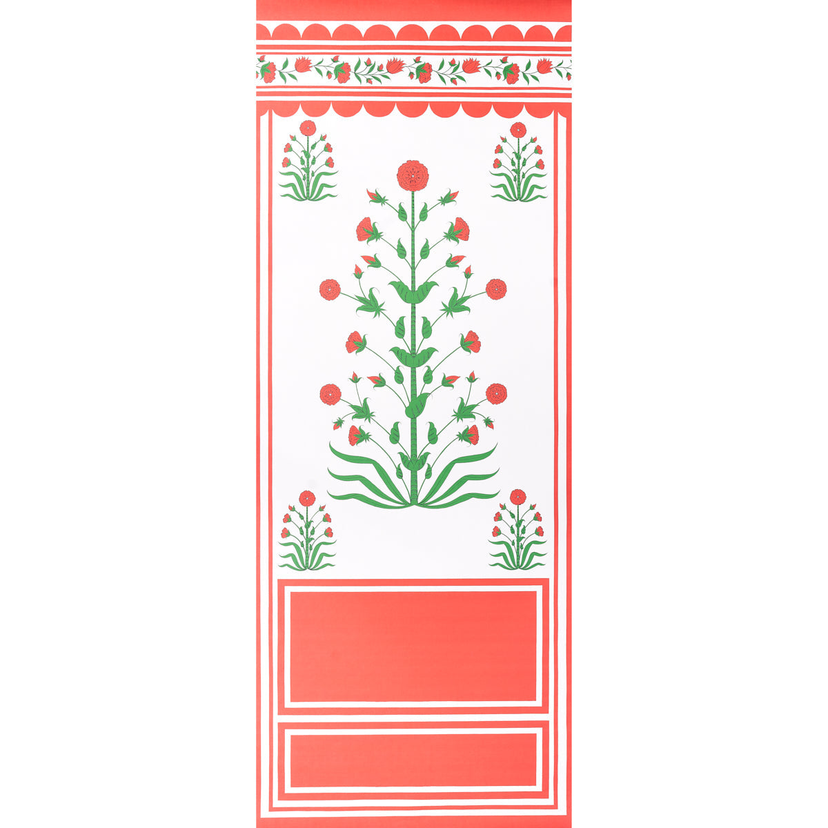 Schumacher | Royal Poppy Panel a wallcovering - 5014430