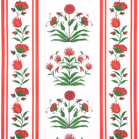 Schumacher | Poppy Stripes wallcovering - 5014450