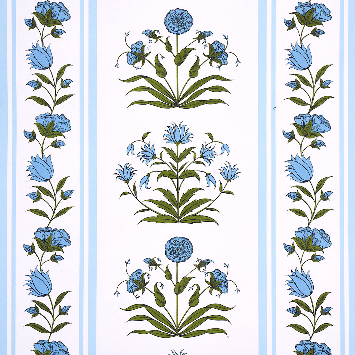 Schumacher | Poppy Stripes wallcovering - 5014451