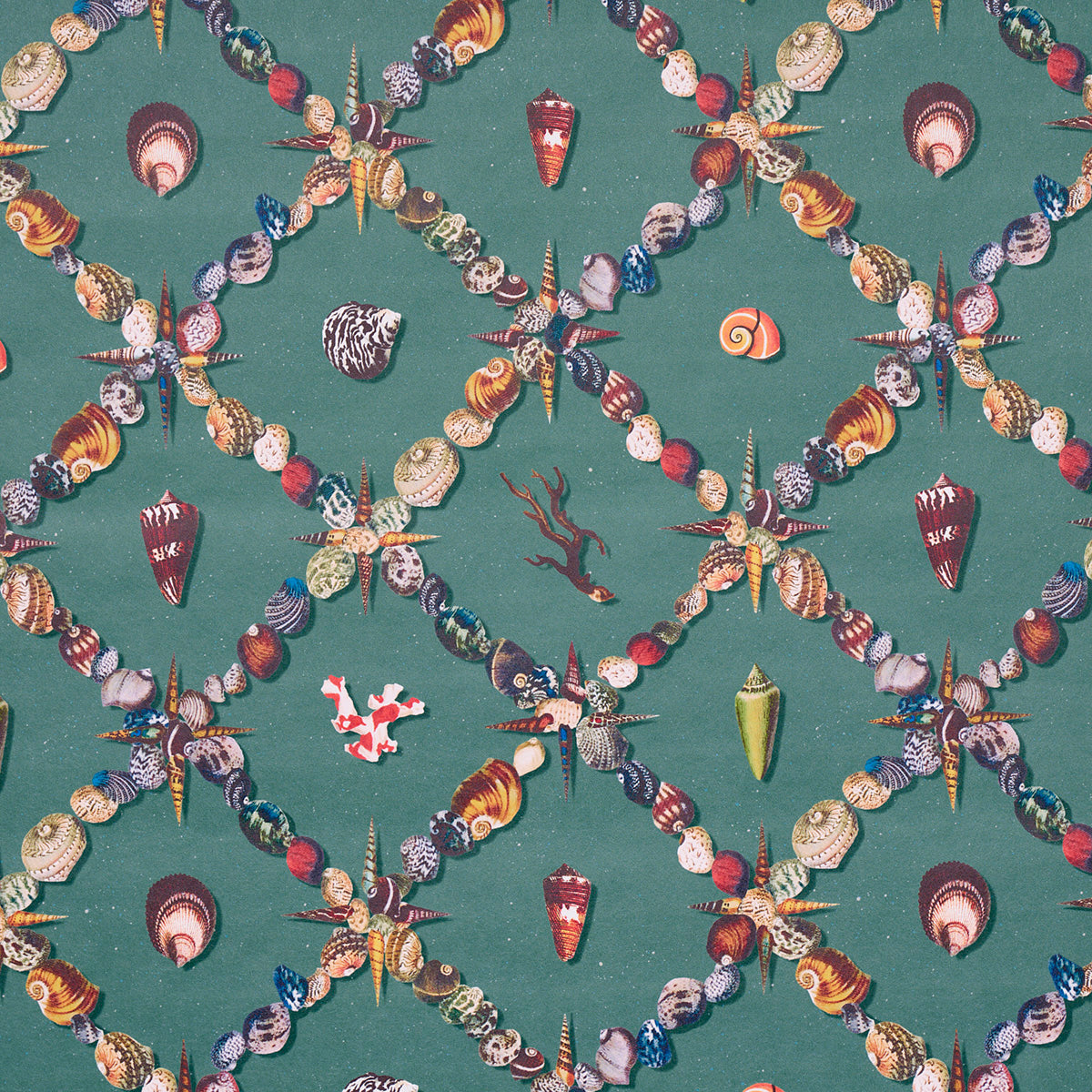 Schumacher | Grotto Treillage wallcovering - 5014490