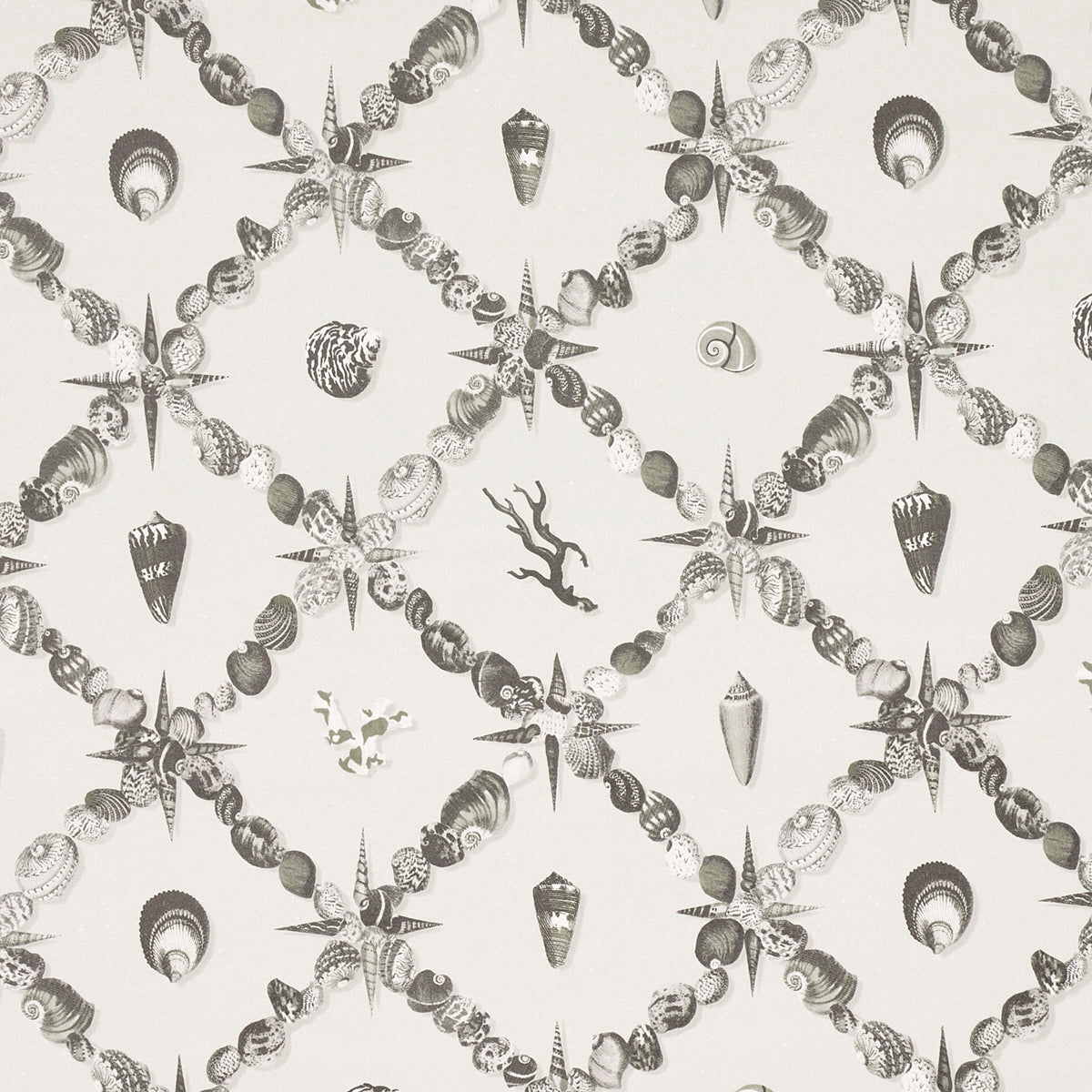 Schumacher | Grotto Treillage wallcovering - 5014491