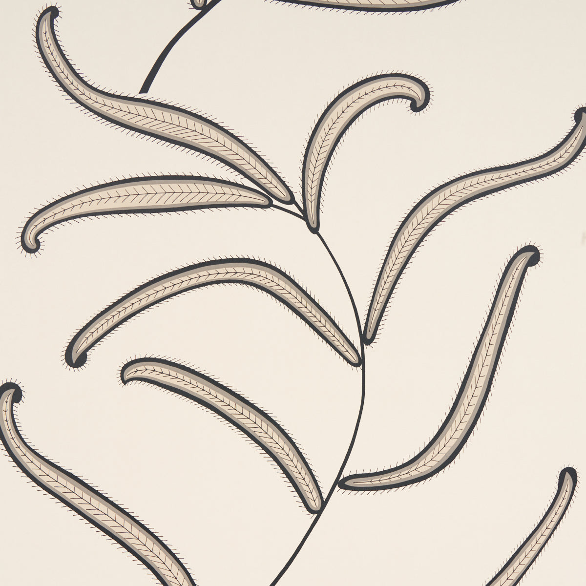 Schumacher | Caterpillar Leaf wallcovering - 5014530