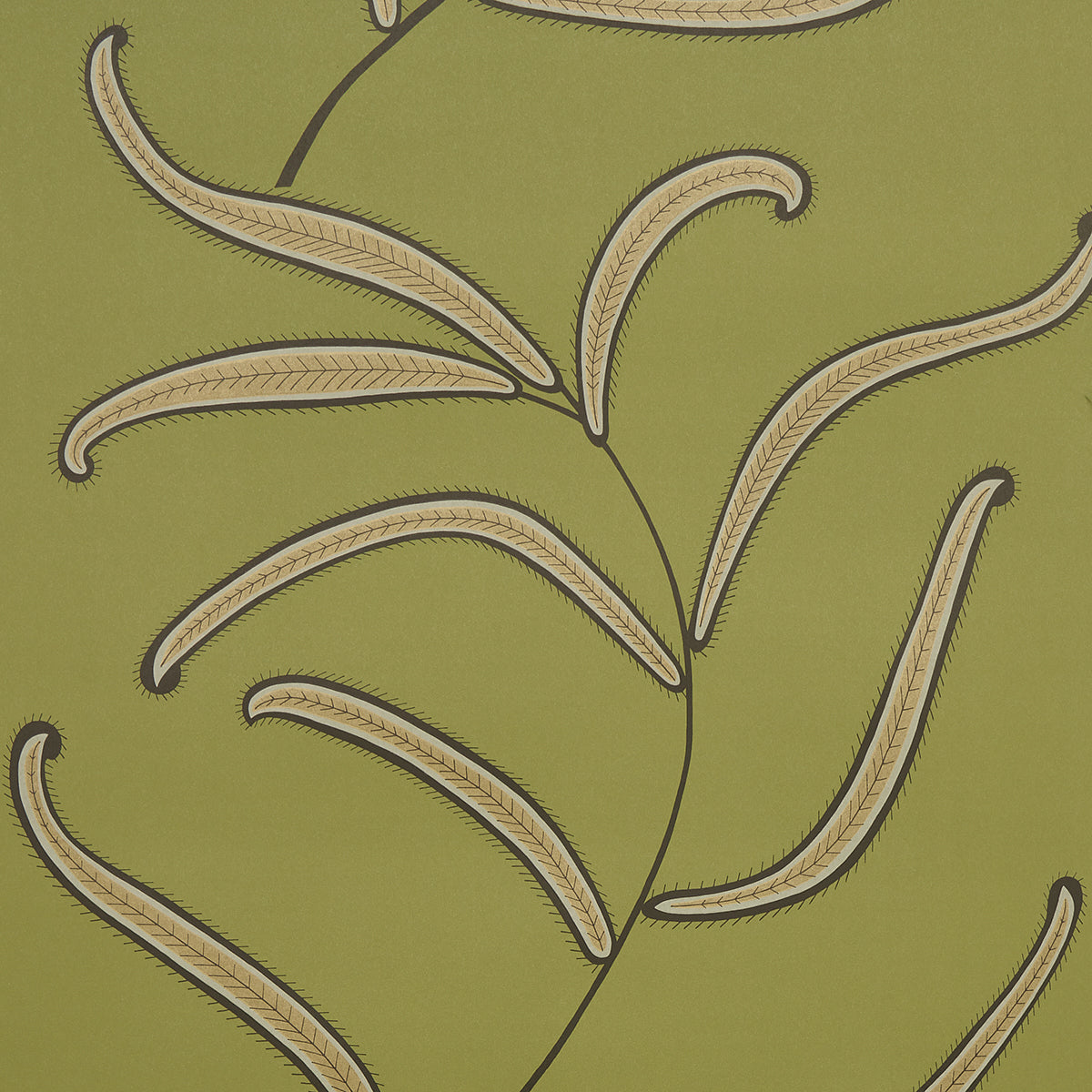 Schumacher | Caterpillar Leaf wallcovering - 5014531