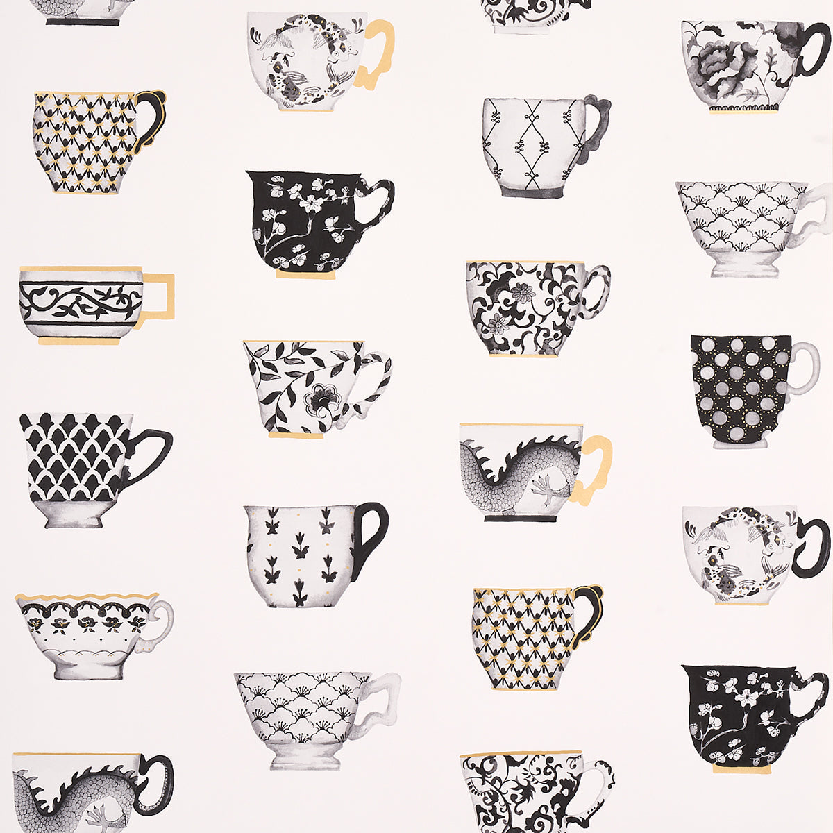 Schumacher | Onie's Teacups wallcovering - 5014780