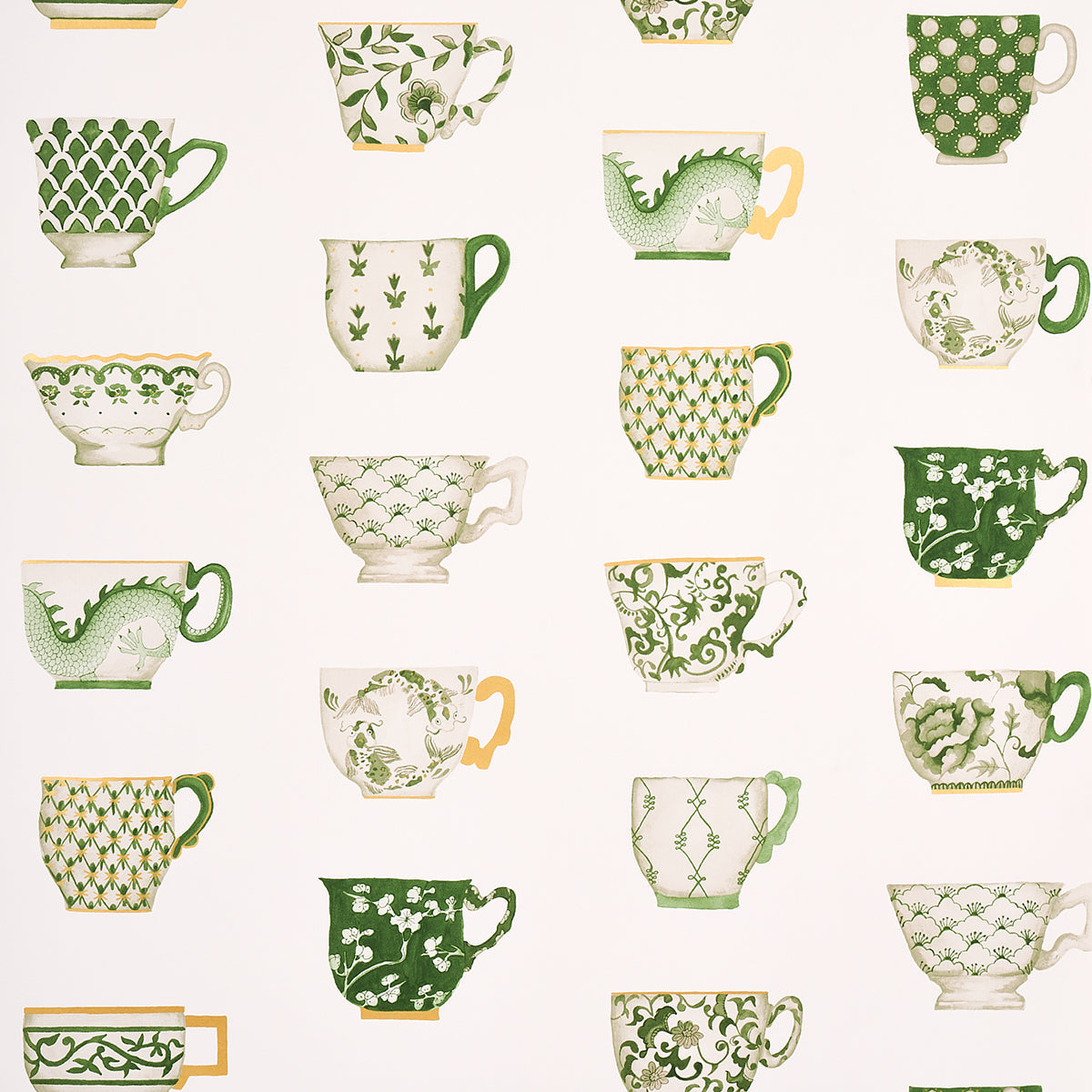 Schumacher | Onie's Teacups wallcovering - 5014781