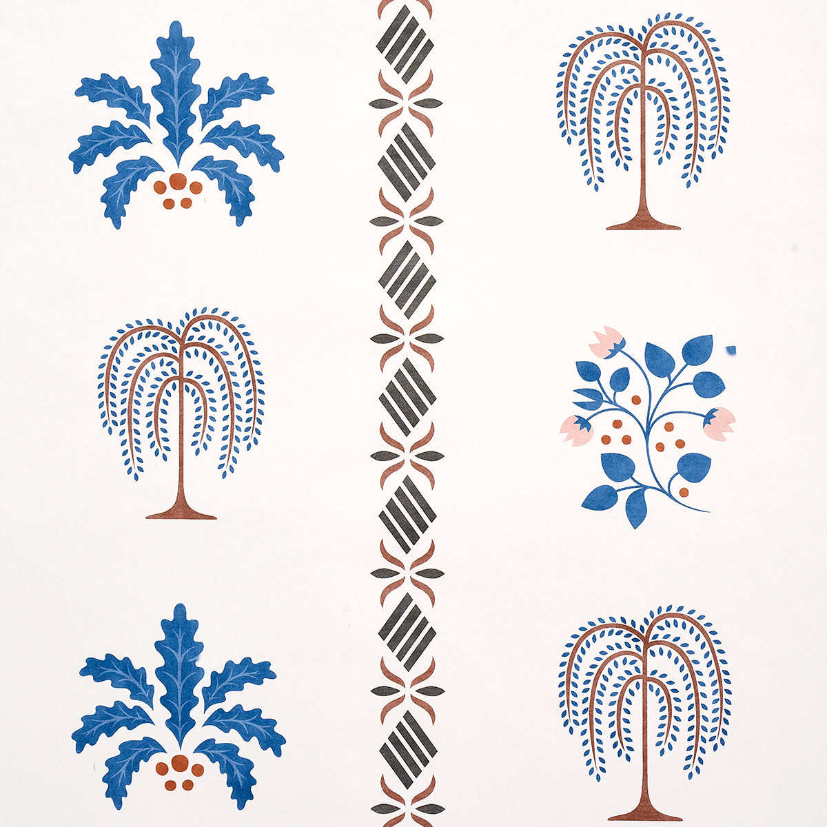 Schumacher | Willard House Stencil wallcovering - 5014840