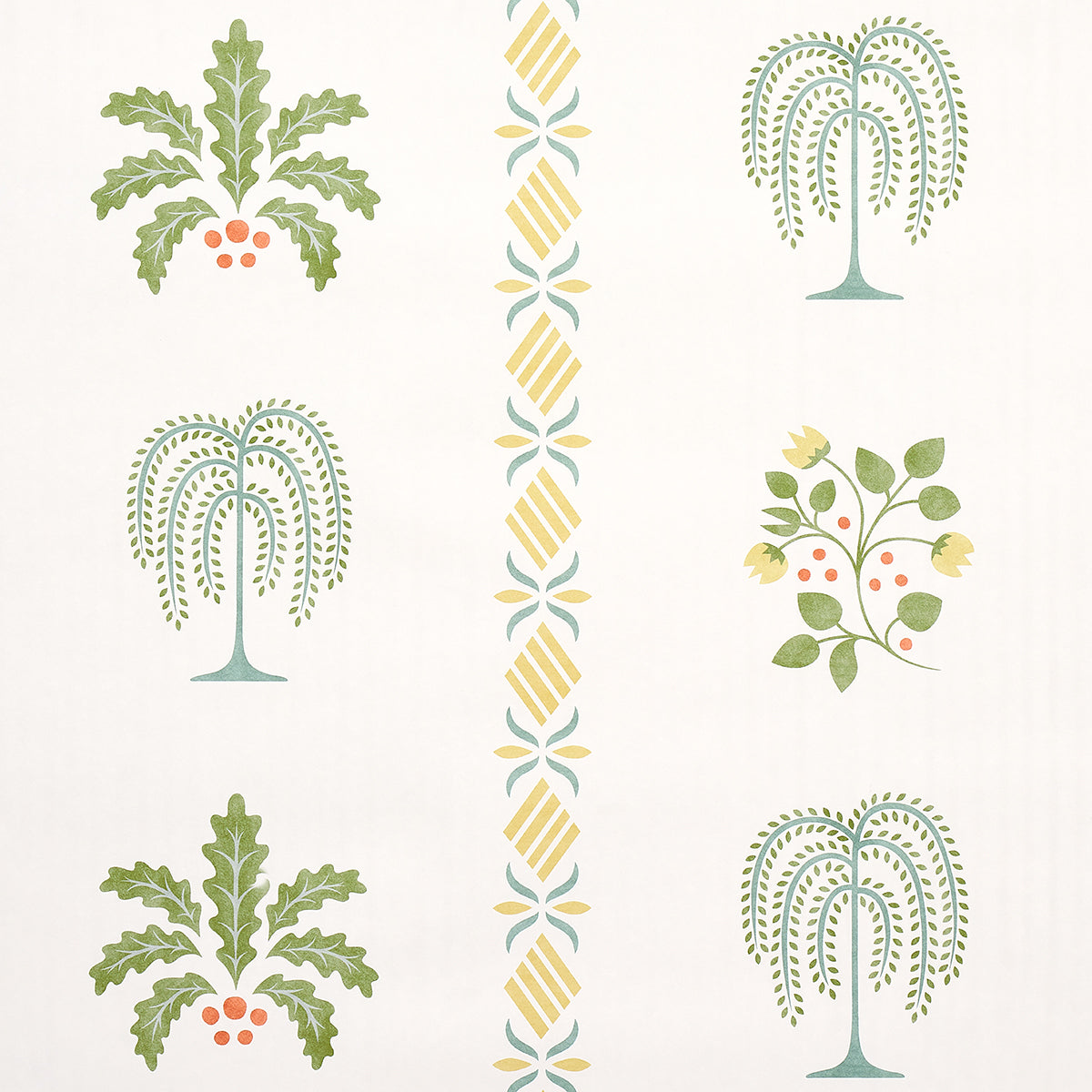 Schumacher | Willard House Stencil wallcovering - 5014841