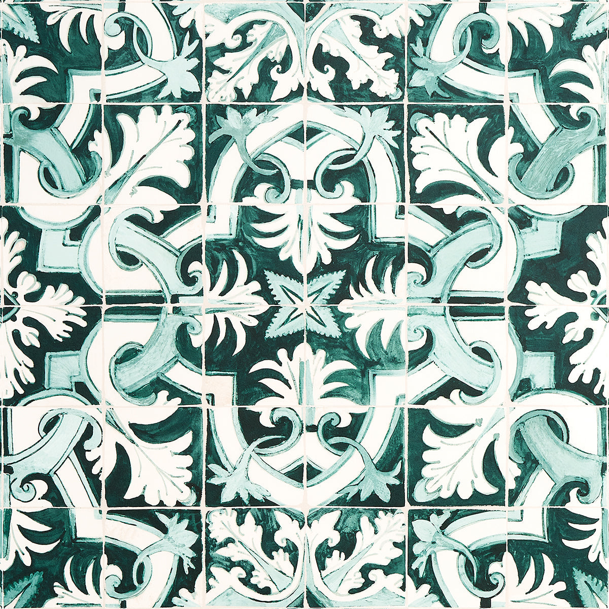 Schumacher | Azulejos wallcovering - 5015121