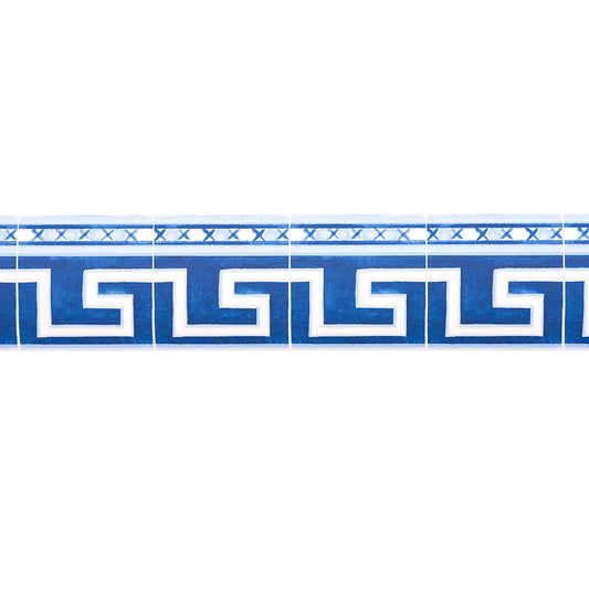 Schumacher | Azulejos Border wallcovering - 5015130