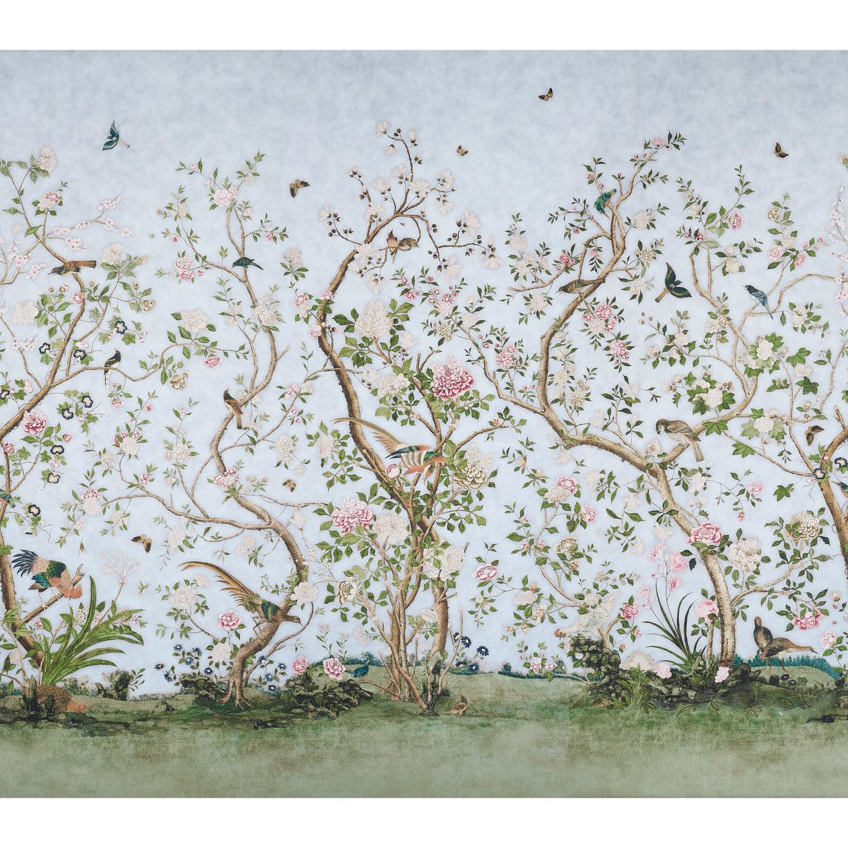 Schumacher | Les Oiseaux Panel Set wallcovering - 5015150