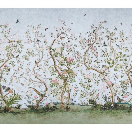 Schumacher | Les Oiseaux Panel Set wallcovering - 5015150