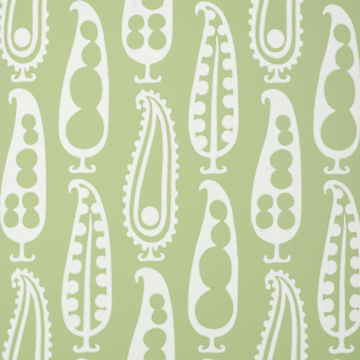 Schumacher | Paisley Peas wallcovering - 5015381