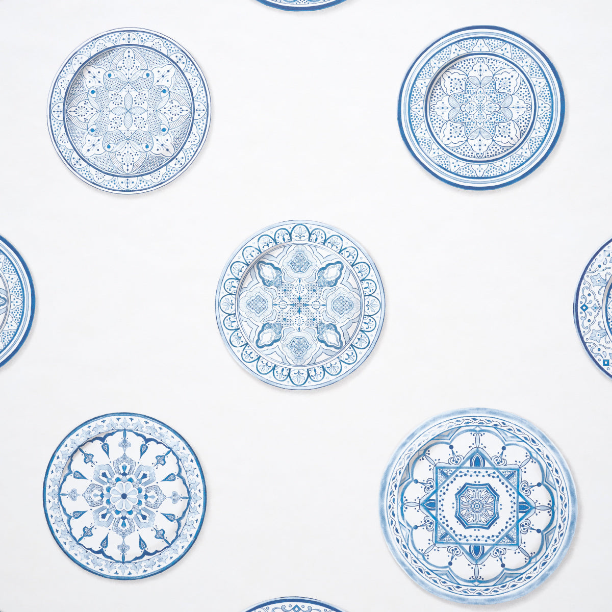 Schumacher | Montecito Porcelain wallcovering - 5015840