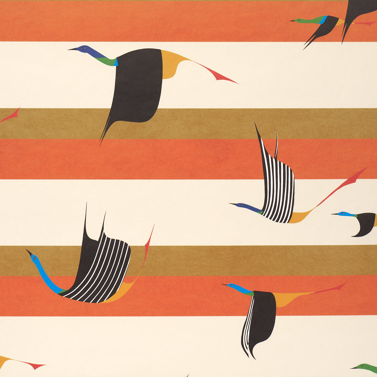 Schumacher | Flying West wallcovering - 5015852