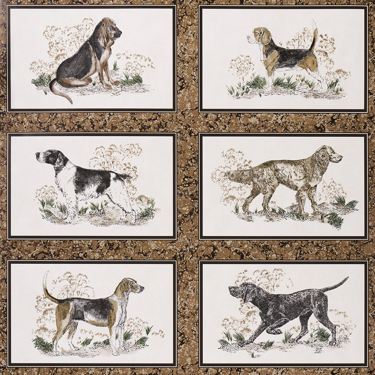 Schumacher | Chaser’s Legacy wallcovering - 5016081