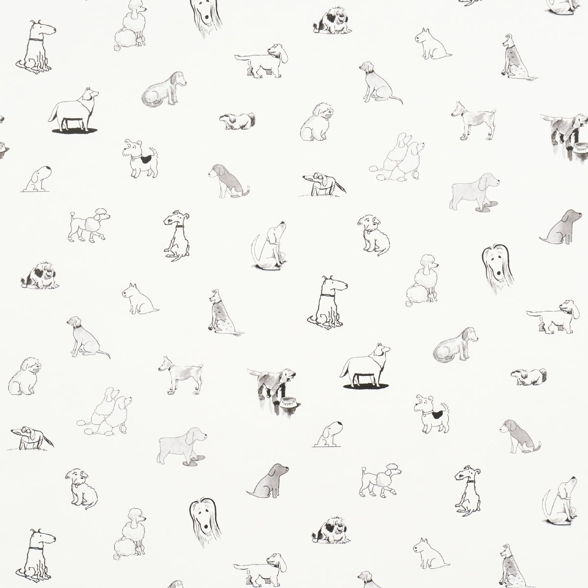 Schumacher | Good Dogs Everywhere wallcovering - 5016130